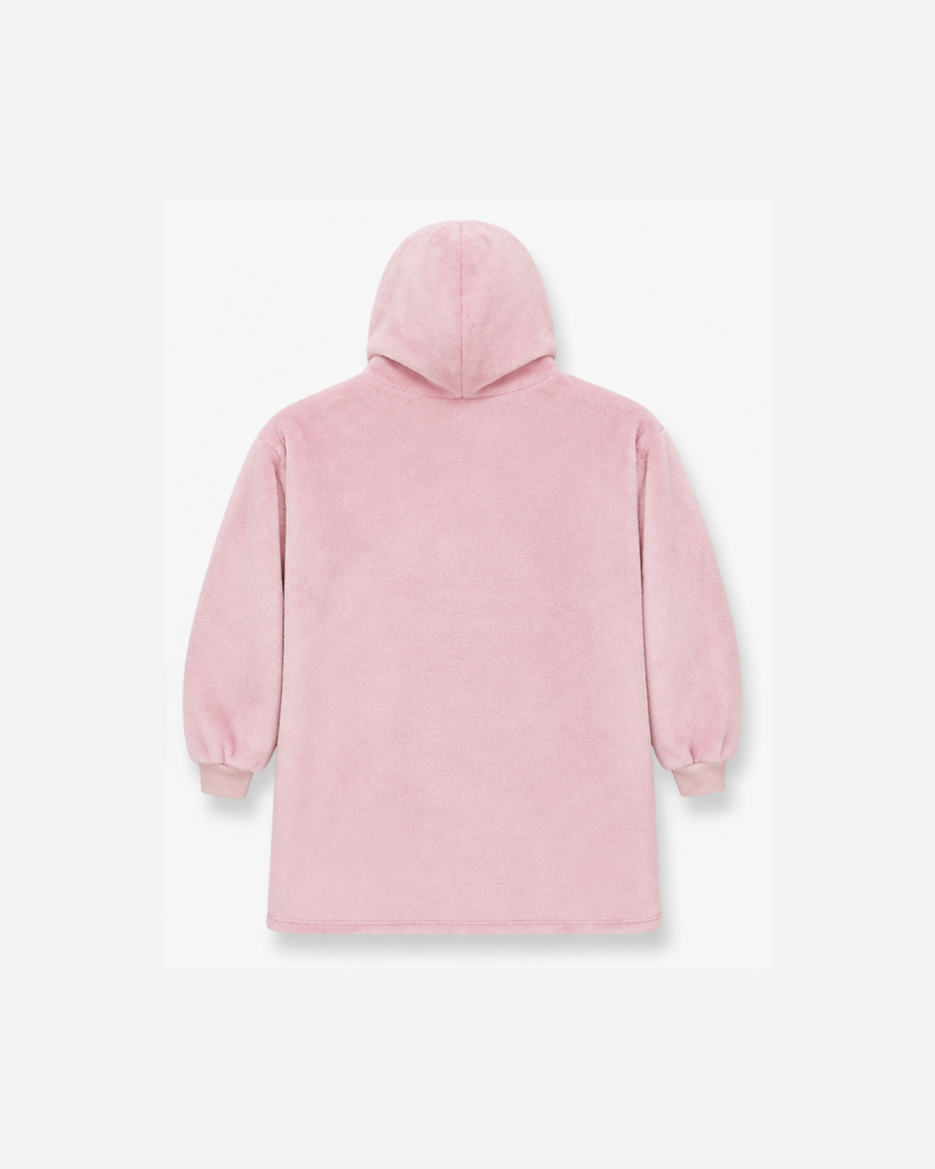 Chaleur Hooded Blanket – Licht Roze - One size