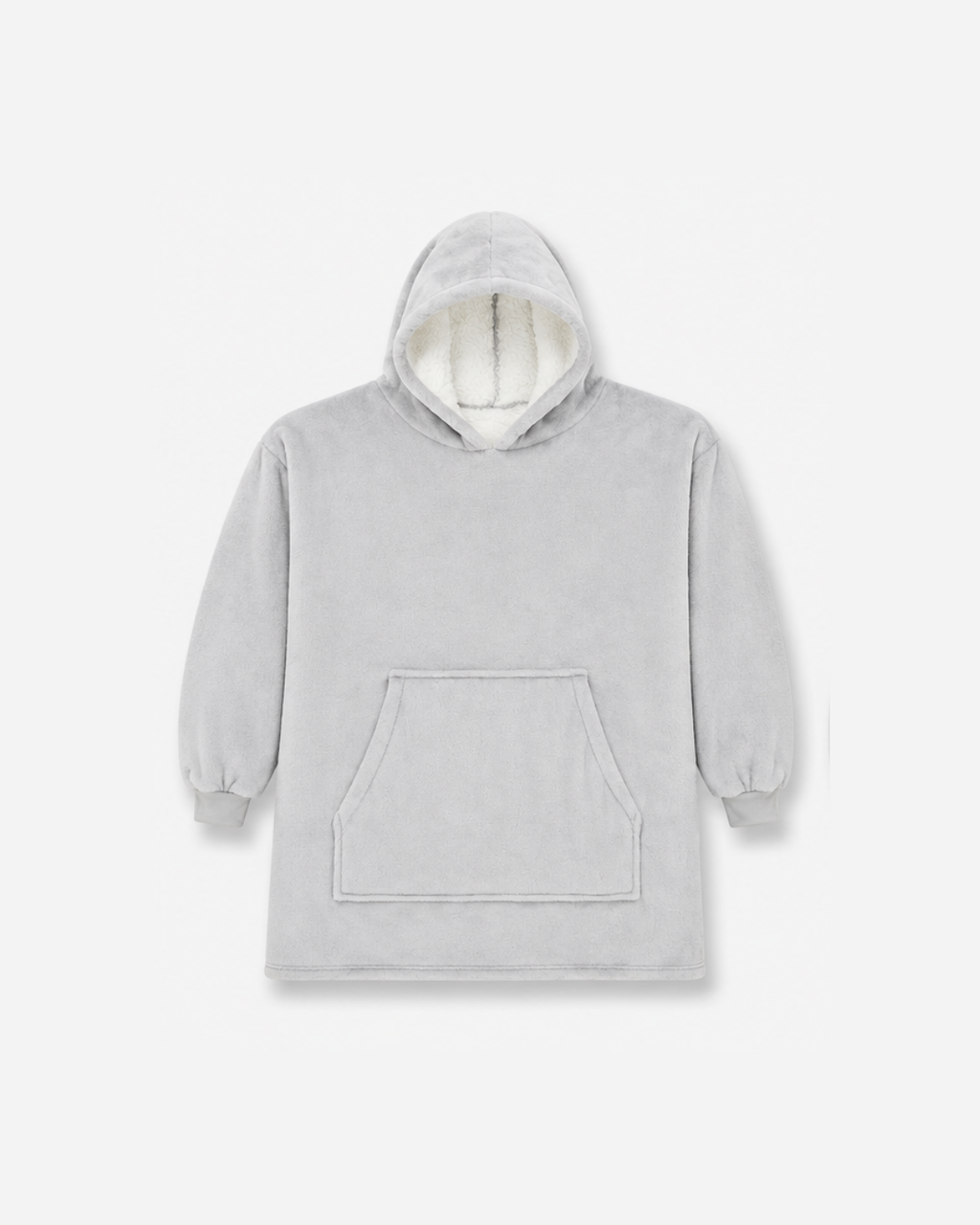 Chaleur Hooded Blanket – Licht Grijs - One size