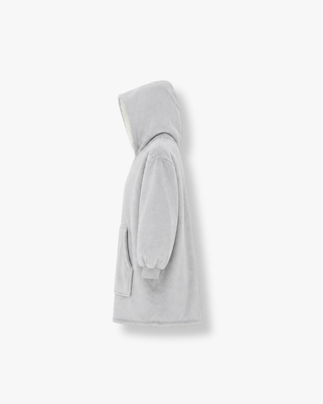 Chaleur Hooded Blanket – Licht Grijs - One size