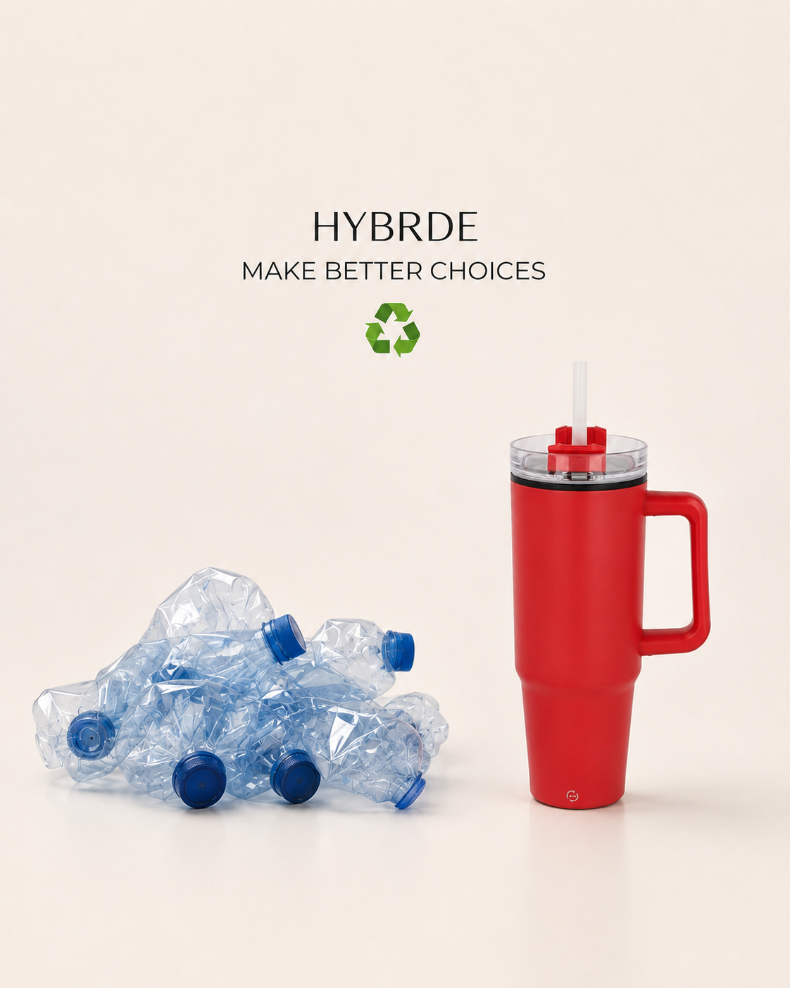 HYBRDE Flow Tumbler — 800 ml