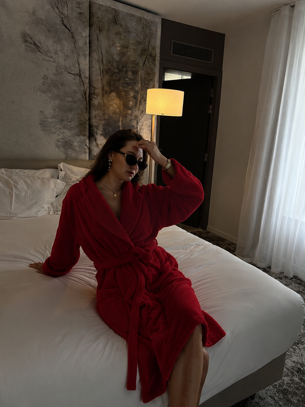 The Chaleur Robe – Rood