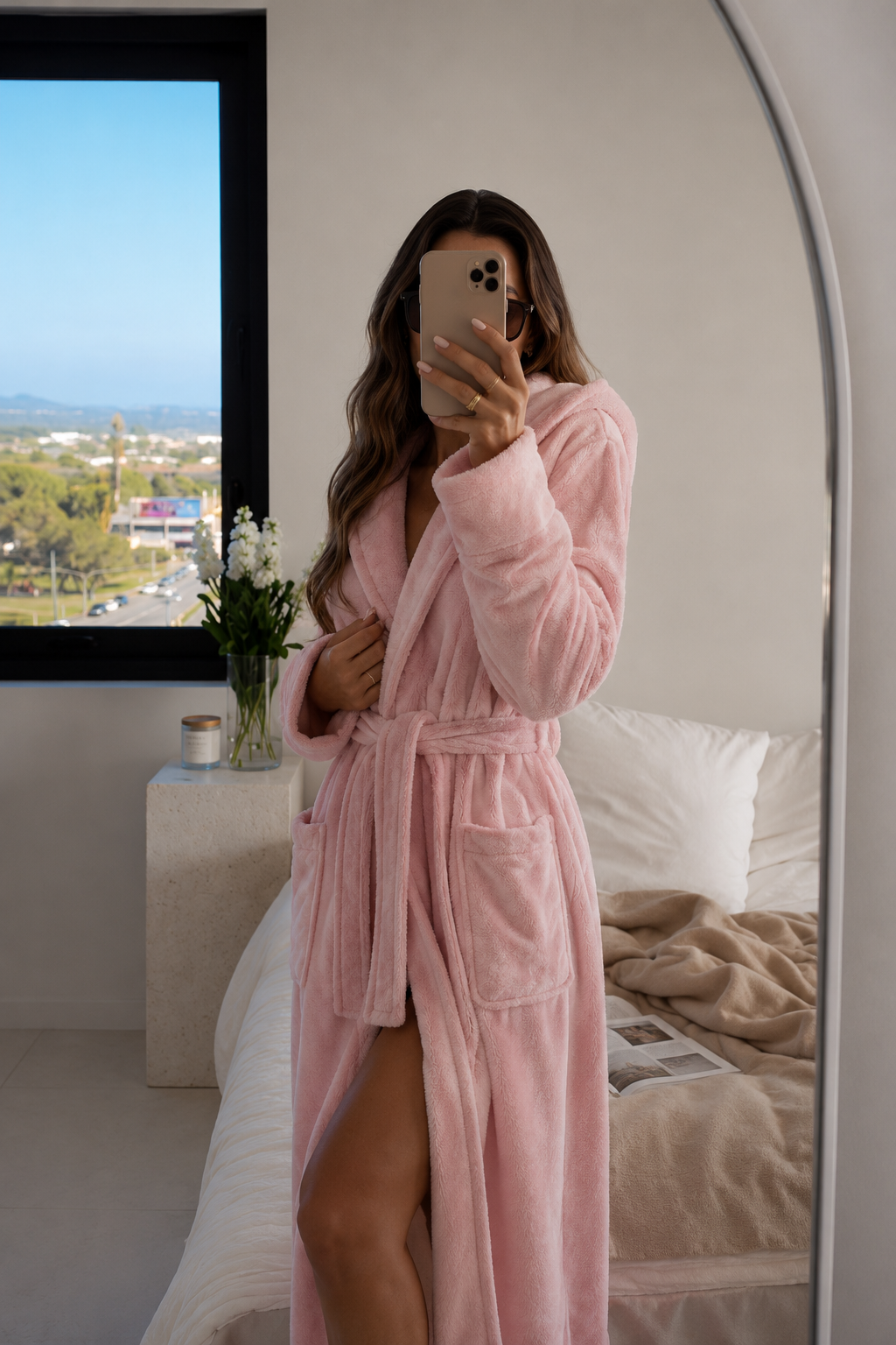 The Chaleur Robe – Lichtroze
